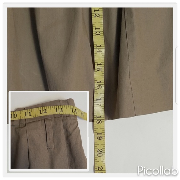 J.Crew Mocha Pleated Mini Skirt - Picture 4 of 4